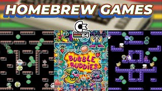Bubble Buddies - New Commodore 64 Game 2026