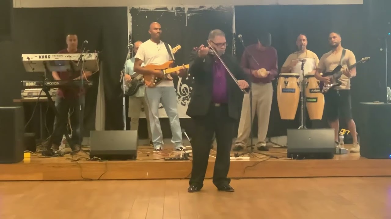 John Miranda and his violin