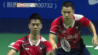 Download lagu FULL FINAL KEVIN SANJAYA   MARCUS GIDEON vs BOE MOGENSEN THAIHOT CHINA OPEN 2016 SUPER SERIES mp3
