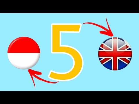 CARA TULIS ANGKA LIMA SEKALIGUS BAHASA INGGRIS DAN BAHASA INDONESIANYA #shorts #tulis #angka