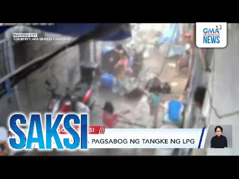 6 sugatan sa pagsabog ng tangke ng LPG | Saksi