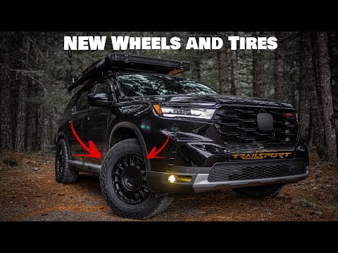 2025 Honda Pilot Trailsport gets NEW Black Rhino Voll / Falken Wildpeak AT4w 275/65/18