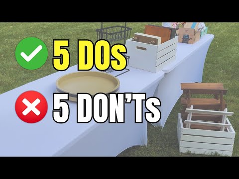 10 Craft Fair Display Tips For Beginners (ep. 3)