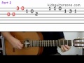 Guitar Lesson 4A Beginner Happy Birthday On Three Strings