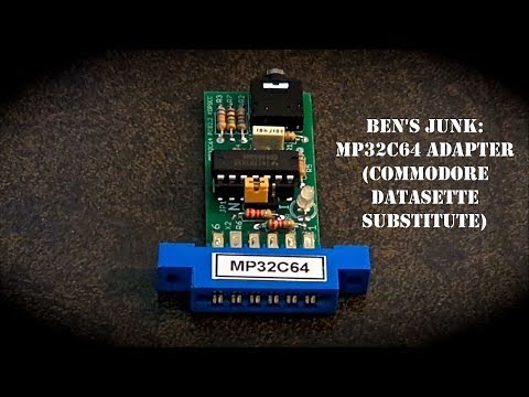 Oddity Archive: Episode 145.5 – Ben’s Junk: MP32C64 Adapter (Commodore Datasette Substitute)