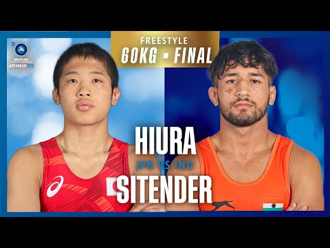 Rihito HIURA (JPN) vs. Sitender SITENDER (IND) | U17 WORLD CHAMPIONSHIPS 2025 | Gold Medal | FS 60Kg