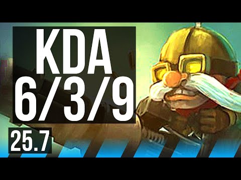 CORKI vs VIKTOR (MID) | 6/3/9 | KR Challenger | 25.7