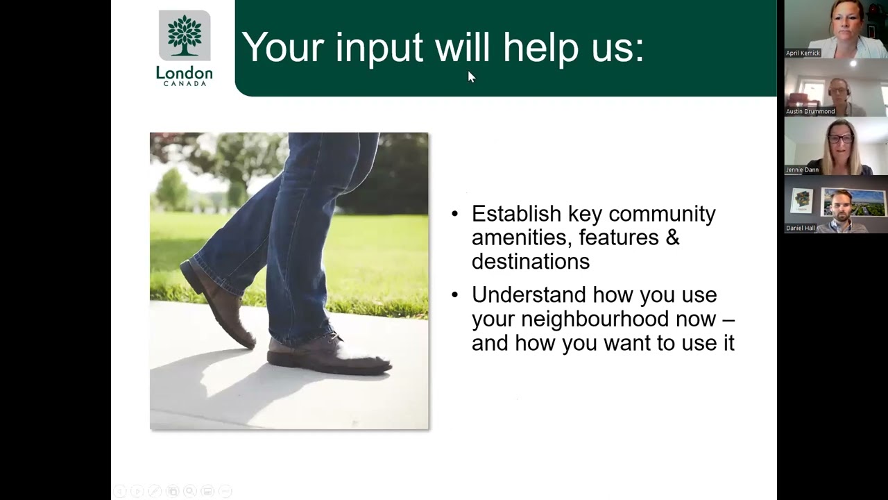 Video recording of webinar