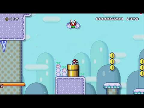 Curse of the Angry Ice King by LunyRem - Super Mario Maker 2 - No Commentary 1bx