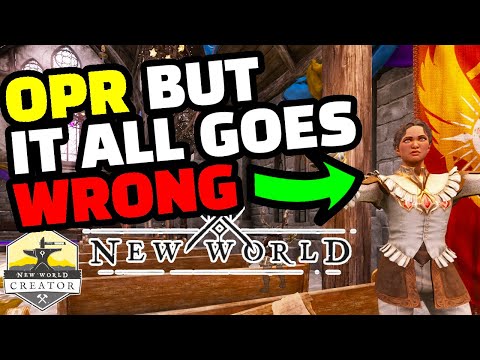 When you Try To Film An OPR Guide But Things Go Wrong in New World