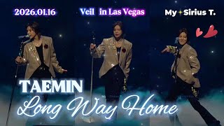 Download lagu [4K] Taemin (태민) - 'Long Way Home' Full Performance | Solo Concert [Veil] in Las Vegas 2026 mp3