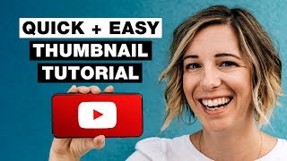 How To Make YouTube Thumbnails On Your Phone (With FREE App)