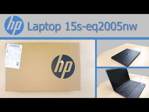 HP 15s-eq Unboxing and test in games