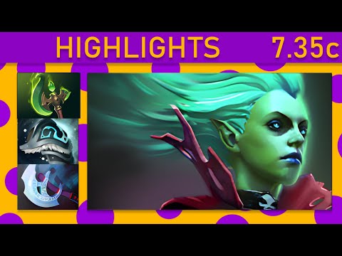 ⭐ Death Prophet 15+ Kills! Mid Highlights 7.35c - Dota 2 Top MMR