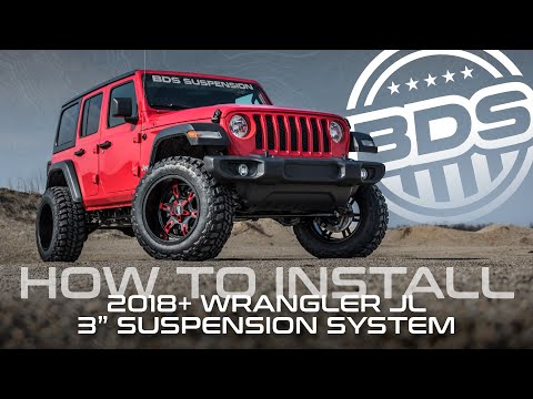 2018+ Wrangler JL 3\" Lift | How to Install - FOX 2 5 Shocks