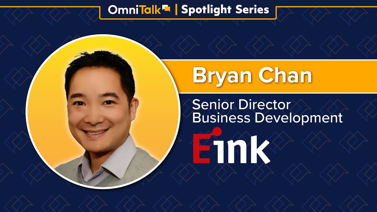 The Past, Present & Future Of E Ink And ESLs With Bryan Chan