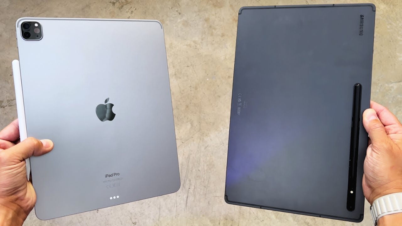 iPad Pro 12,9 de 2022 vs Galaxy Tab S8 ULTRA!! LOS MEJORES del 2022 🚀
