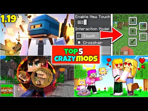 Top 5 Crazy Mods for Crafting And Building | Crafting And Building Mods | Gamer Boy Neel