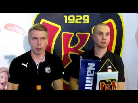 Salibandyliiga 2014-15: Koovee-TPS -ottelun lehdistötilaisuus 20.9.2014