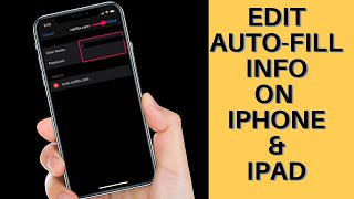 How to Edit AutoFill Info on iPhone and iPad