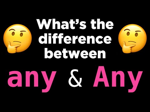 Do you know the difference between any and Any? 🤔 thumbnail