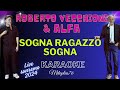 ROBERTO VECCHIONI FEAT ALFA SOGNA RAGAZZO SOGNA Karaoke fair use Sanremo 2024 duetto