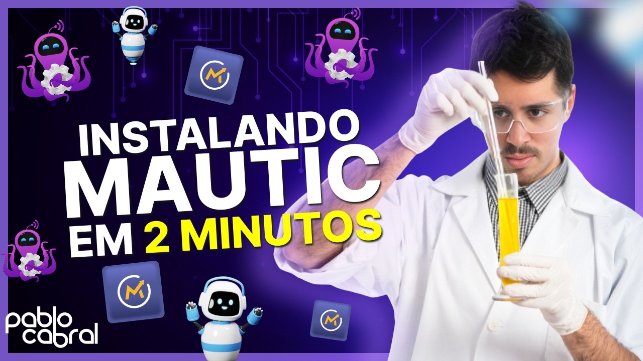 INSTALANDO MAUTIC NA PRÁTICA! PASSO A PASSO COMPLETO (INSTALAÇÃO RÁPIDA E FÁCIL) MAUTIC