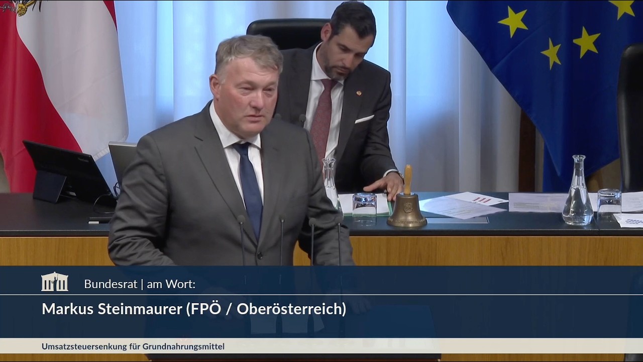 Markus Steinmaurer - Lebensmittelpreise, Umsatzsteuergesetz - 3.6.2026