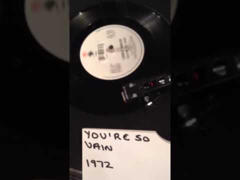 Carly Simon - You're So Vain From 1972.