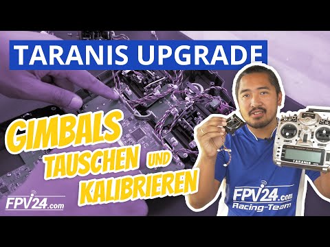 Hall-Effekt-Sensor-Gimbal in Taranis X9D Plus EINBAUEN und KALIBRIEREN | UPGRADE TUTORIAL | FPV24