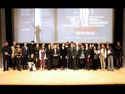 14. Uluslararası Suç ve Ceza Film Festivali Ödül Töreni