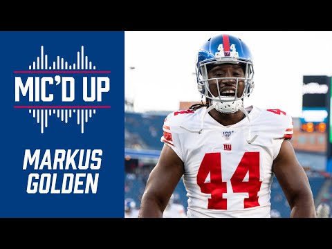 Best Markus Golden Mic'd Up Moments from 2019 | New York Giants