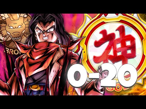 From Noob to Godly (Rank 0-20) #1 | Dragon Ball Legends
