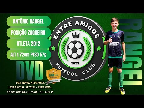 DVD - ANTÔNIO RANGEL | ZAGUEIRO | 2012 | MELHORES MOMENTOS SEMI FINAL LIGA OFICIAL JF