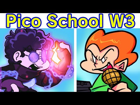 Friday Night Funkin', but It's Pico's School Edition (Pico Vs. Alucard) Friday Night Shootin' Week 3