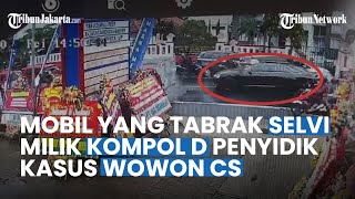 Mobil Sedan Audi A8 yang Tabrak Selvi Milik Kompol D Penyidik Kasus Wowon CS, Dikendarai sang Istri