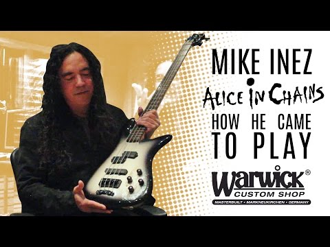 Framus & Warwick - Interview with Mike Inez (Alice In Chains & Heart) Pt.2 of 4