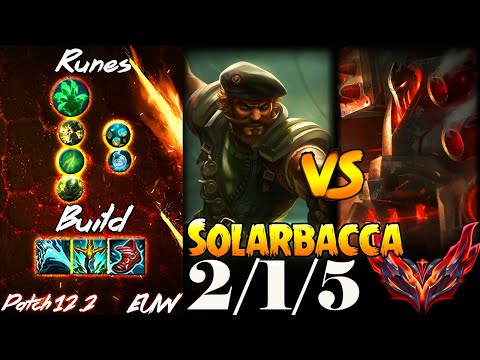 [ Solarbacca ] Gangplank vs Urgot Top -  Season 12 - Grandmaster