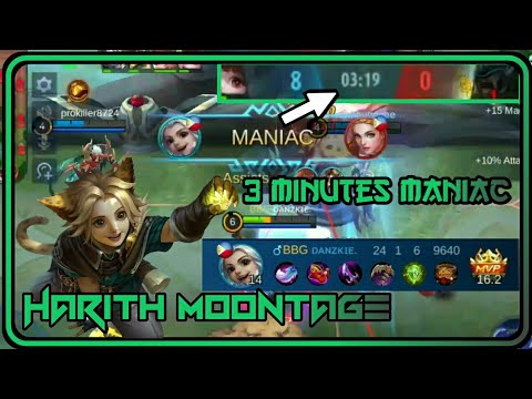 Harith Montage | 3 Minutes Maniac!!