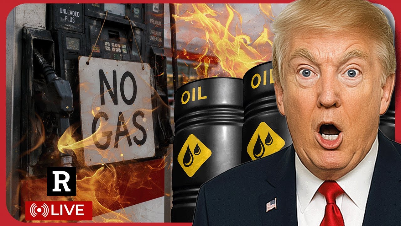 Trump in Panic Mode over Oil & Gas as Tanks Hit Bottom, DOJ Going After Gas Stations | Redacted News