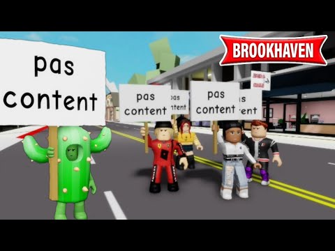 CACTUS CRITIQUE LA MISE À JOUR ET LE CRÉATEUR DE ROBLOX ! BROOKHAVEN RP - ROBLOX