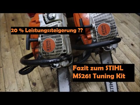 Fazit zur STIHL MS 261 mit 20% Leistungssteigerung - Tuning Kit | Baumpflege Mertens