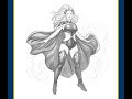 Frank Cho Drawing Demo Storm