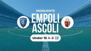 Highlights Empoli-Ascoli U15 A-B 2ª giornata
