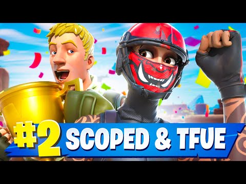 Tfue & Scoped CAN'T Lose 🏆 ($15,000 Twitch Rivals 2nd Place)