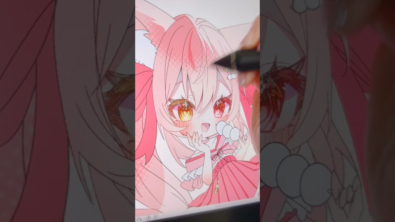 ご依頼イラストメイキング#イラスト #イラストメイキング  #illustration