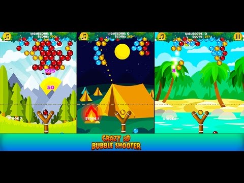 Crazy 3D Bubble Shooter Video