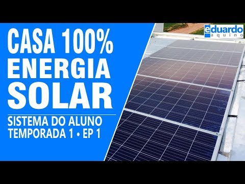 Casa com Energia Solar 100% OffGrid – ALUNO Juliano
