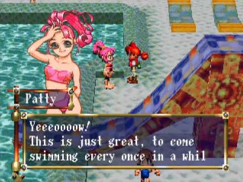 So I was just trying to take a dip when...