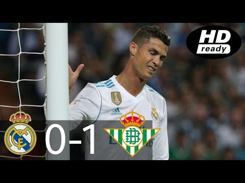 Real Madrid vs Real Betis 0 1 Highlights and goal - 20 september 2017